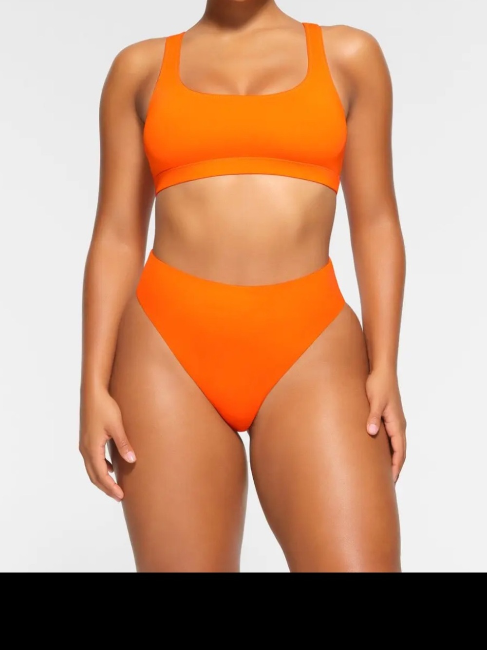 SKIMS mid Waist Bikini bottom Orange S